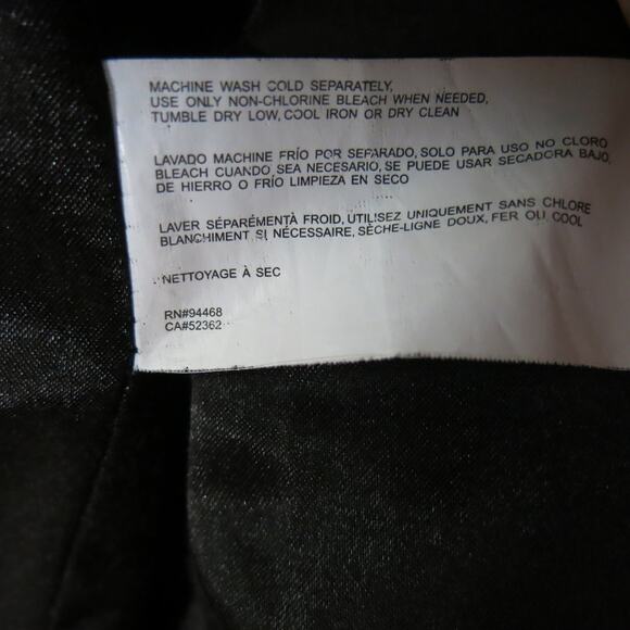 NAUTICA Hooded Zip Rain Coat Jacket Size M Women Toggle Buttons Lined Red - Picture 10 of 13